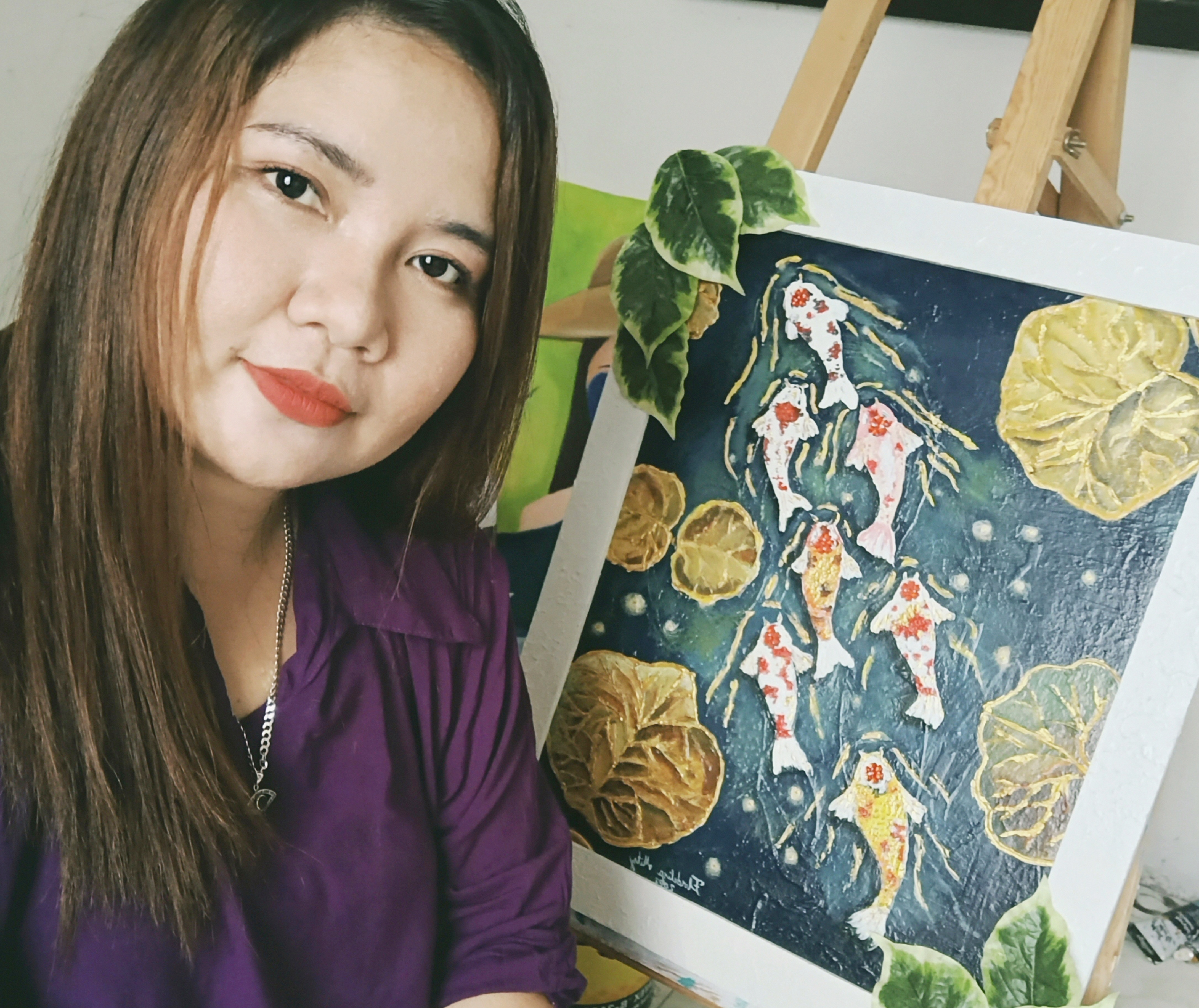 drybrush Philippine Art Gallery - Mitchie Rose Flordeliza Painter