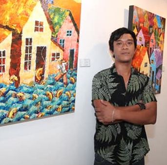 drybrush Gallery - Philippine/Local artists - Vicson Apostol -  Painter