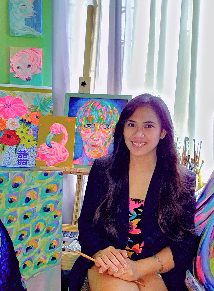 drybrush Philippine Art Gallery - Jienzyn H. Futol  Painter