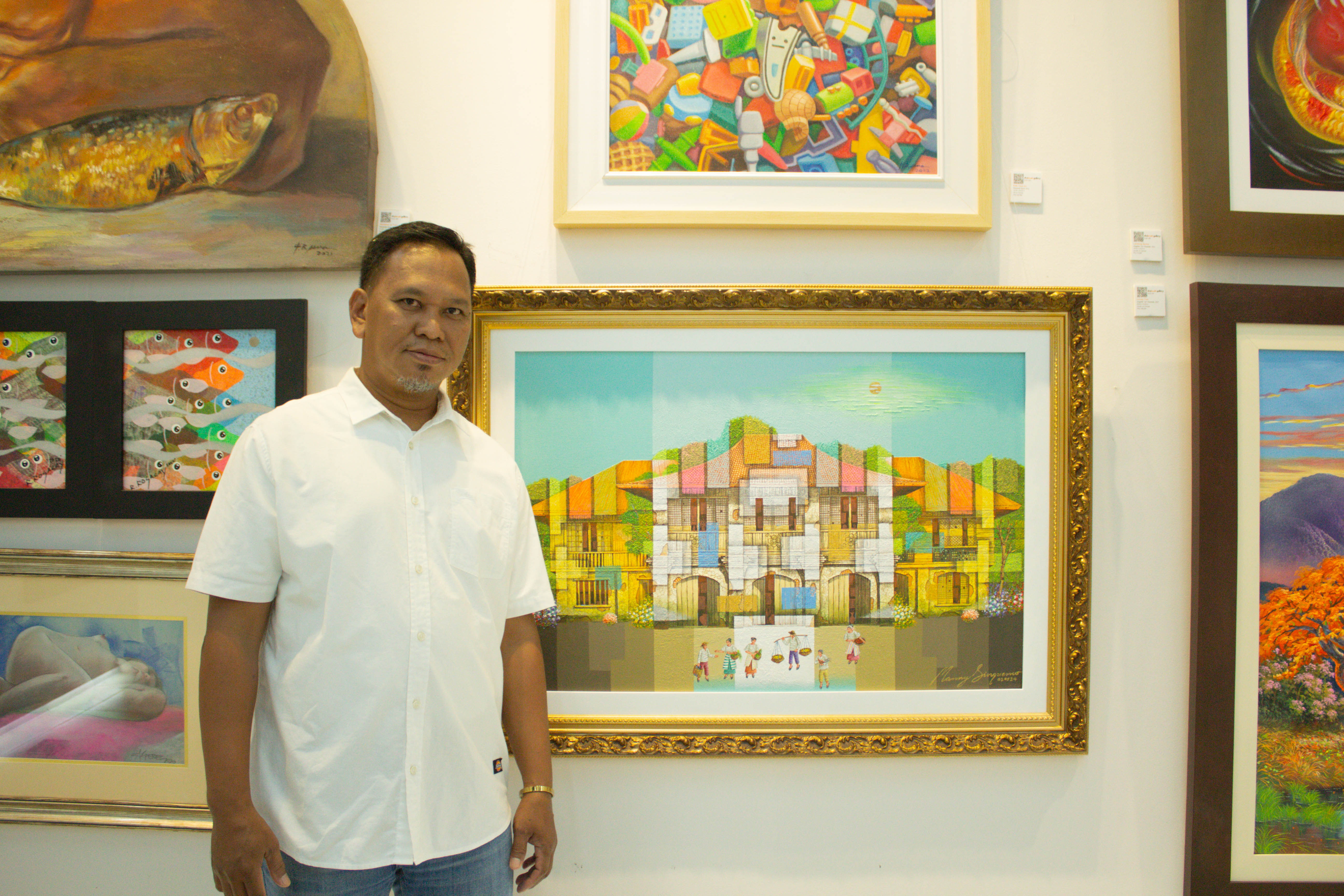 drybrush Gallery - Philippine/Local artists - Manuel Sinquenco - Painter