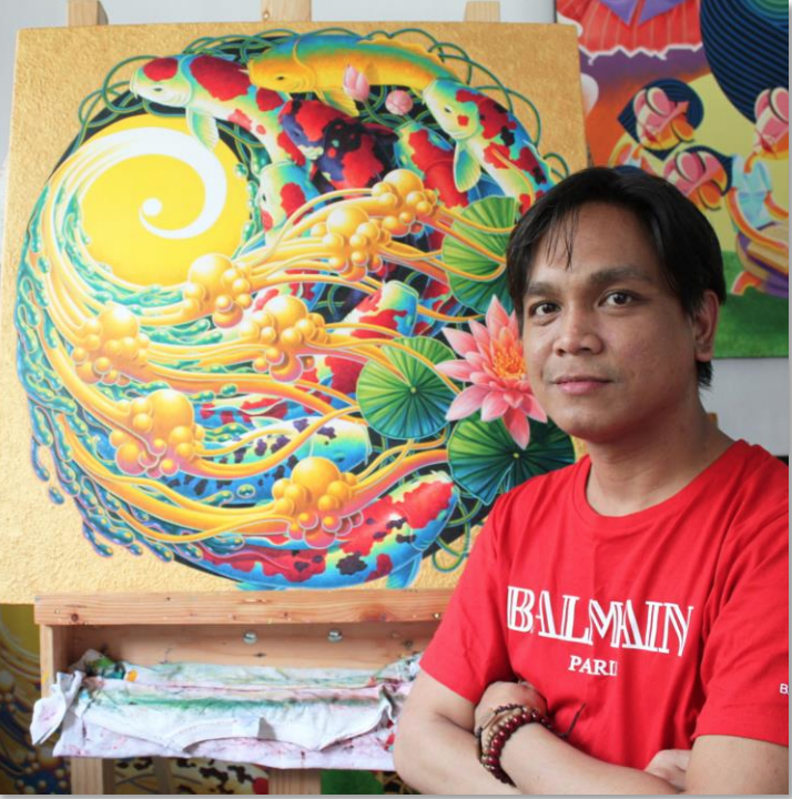 drybrush Philippine Art Gallery - Richard "Bogie"  Cagayat  Painter