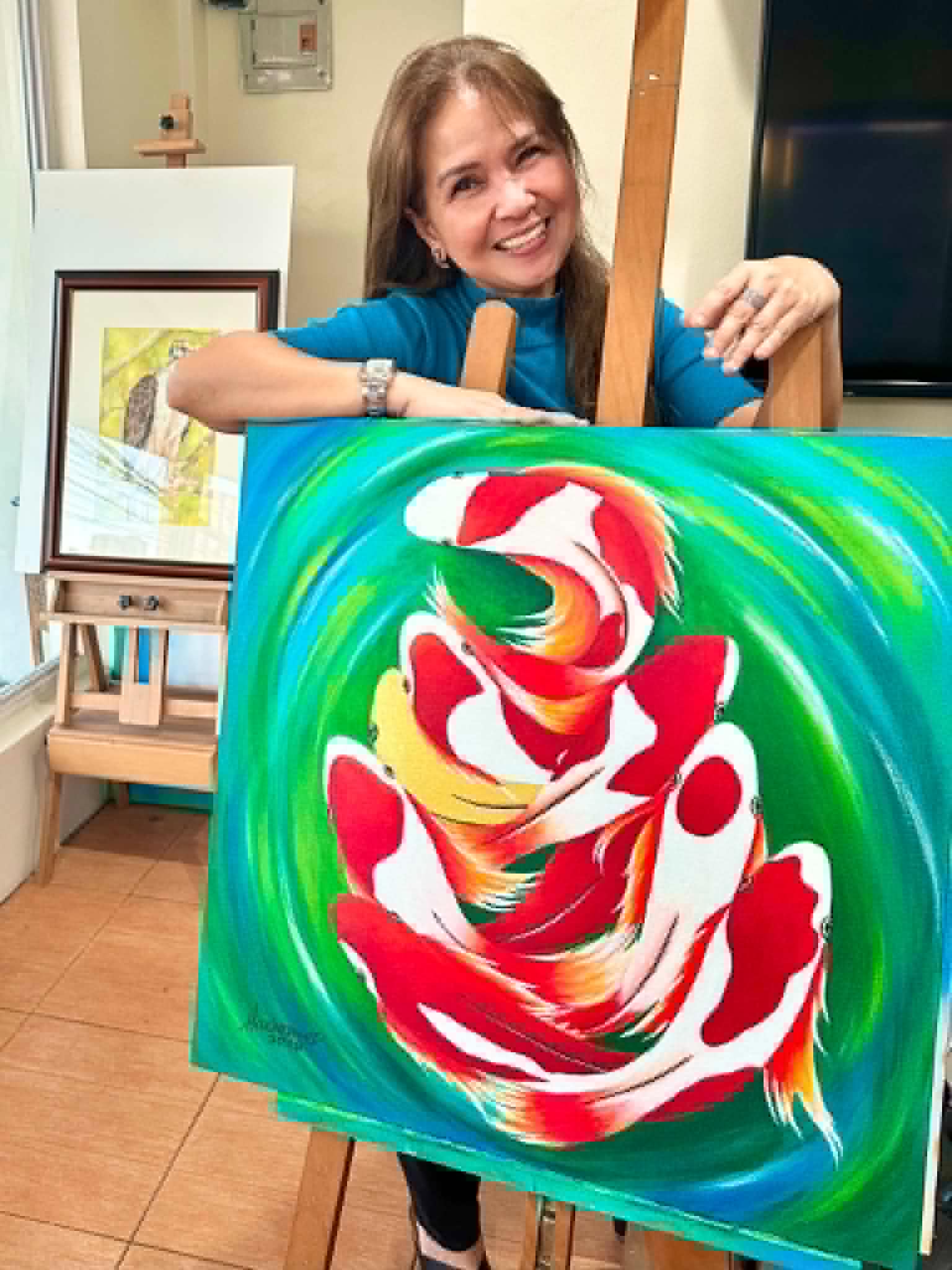 drybrush Gallery - Philippine/Local artists - Maxi V. Ramos -  Painter