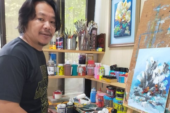 drybrush Philippine Art Gallery - Wilfredo  Rufon  Painter