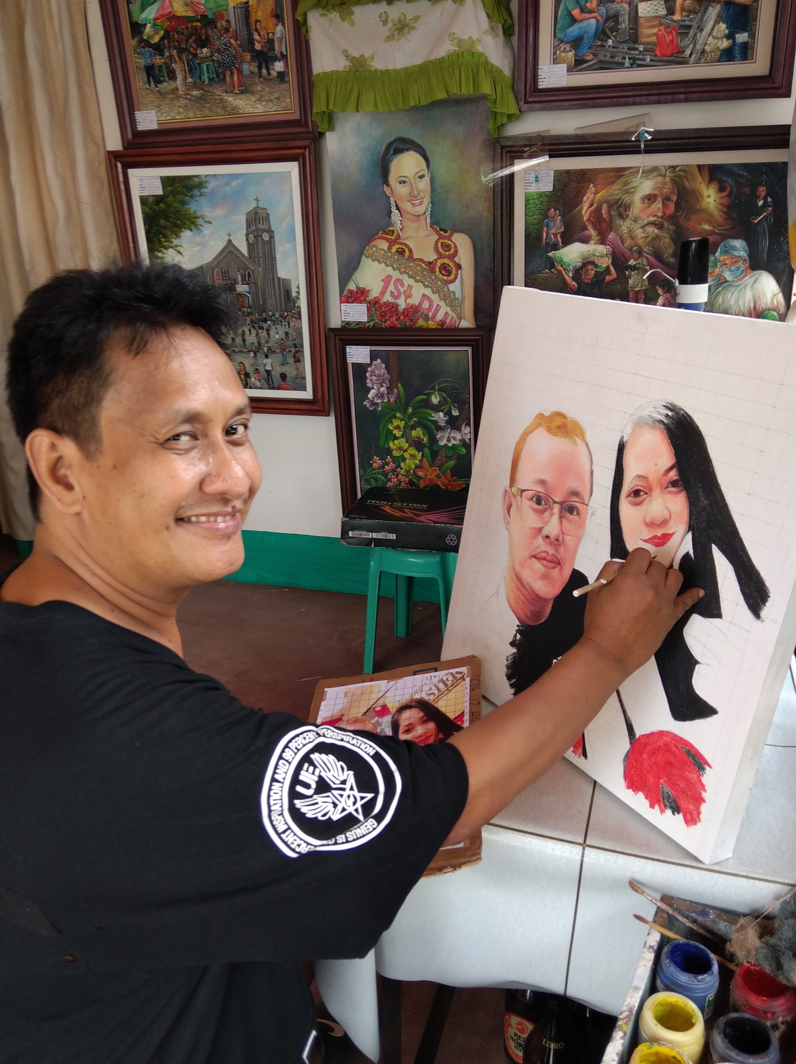 drybrush Philippine Art Gallery - Aldo  Bensig  Painter